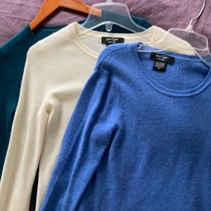 Lord and Taylor cashmere sweater bundle